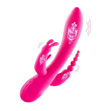 Triple Stimulation Rabbit Vibrator - Seductiva