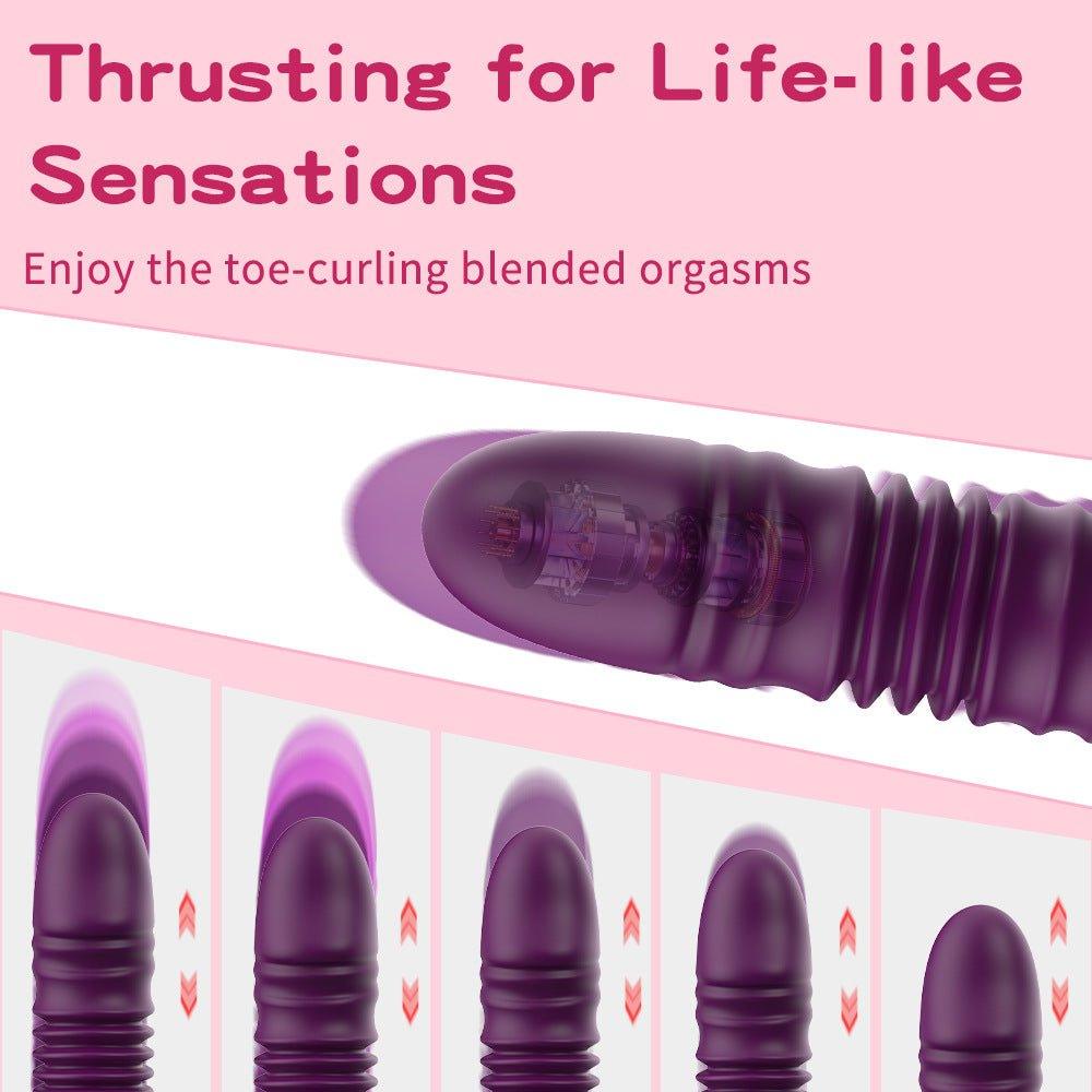 Retractable Rabbit Vibrator - Seductiva