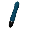 Realistic vibrator dildo shown with complete product silhouette