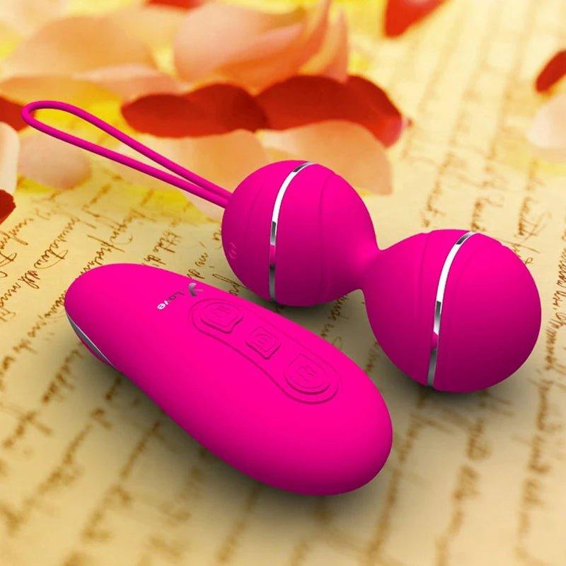 Vaginal Balls Remote Vibrator Kegel Balls Adult Sex Toys - Seductiva