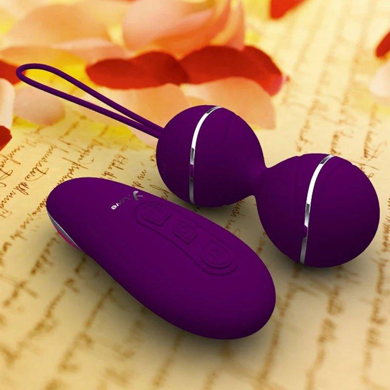 Vaginal Balls Remote Vibrator Kegel Balls Adult Sex Toys - Seductiva