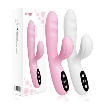Vibrating Stick Masturbation Device Fully Automatic Heating - Seductiva