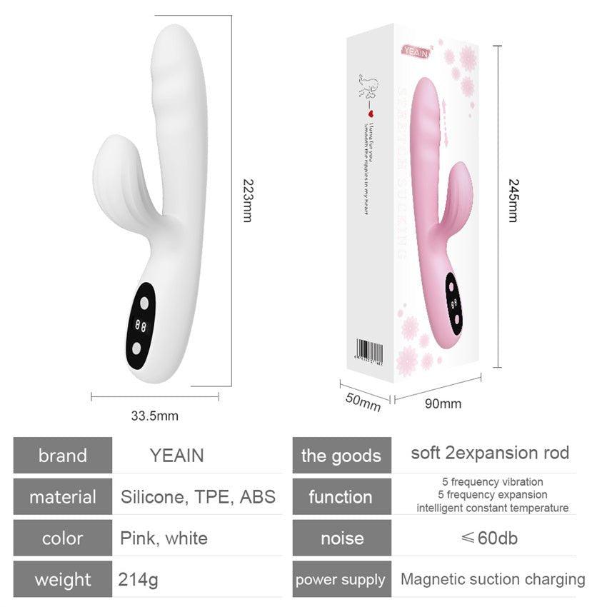 Vibrating Stick Masturbation Device Fully Automatic Heating - Seductiva