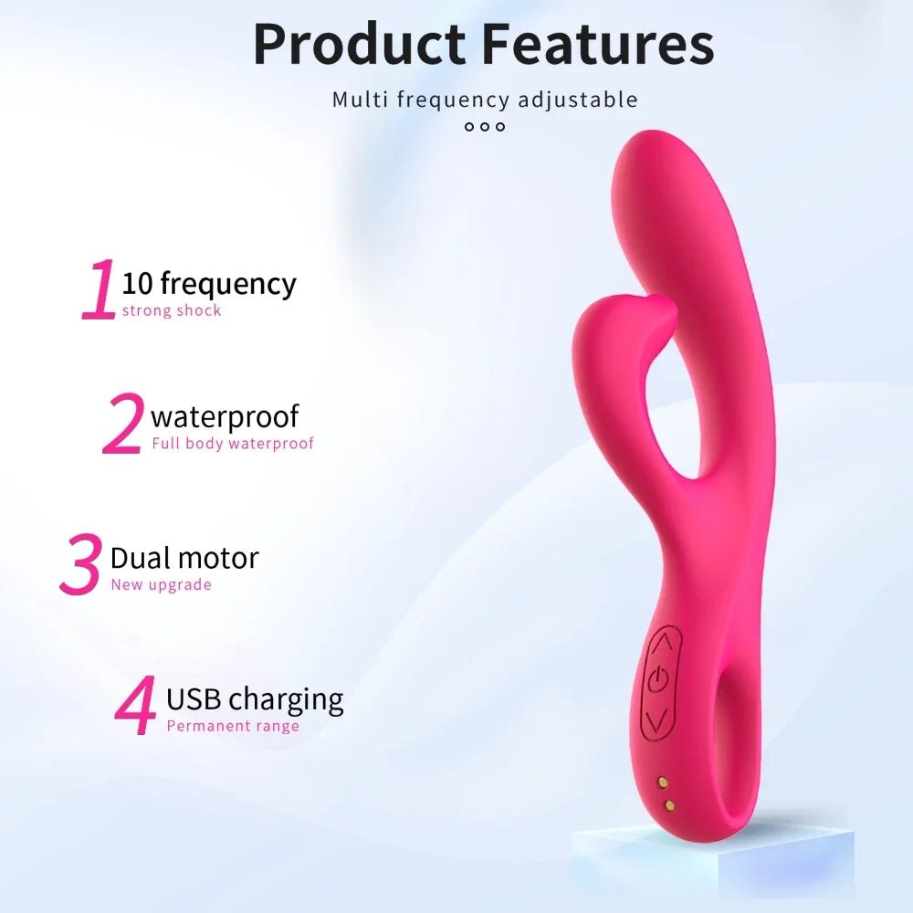 Vibrators Dildo Vibrator Rabbit Wand Sex Toys - Seductiva