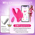 Rechargeable G-spot vibrator with adjustable vibration modes