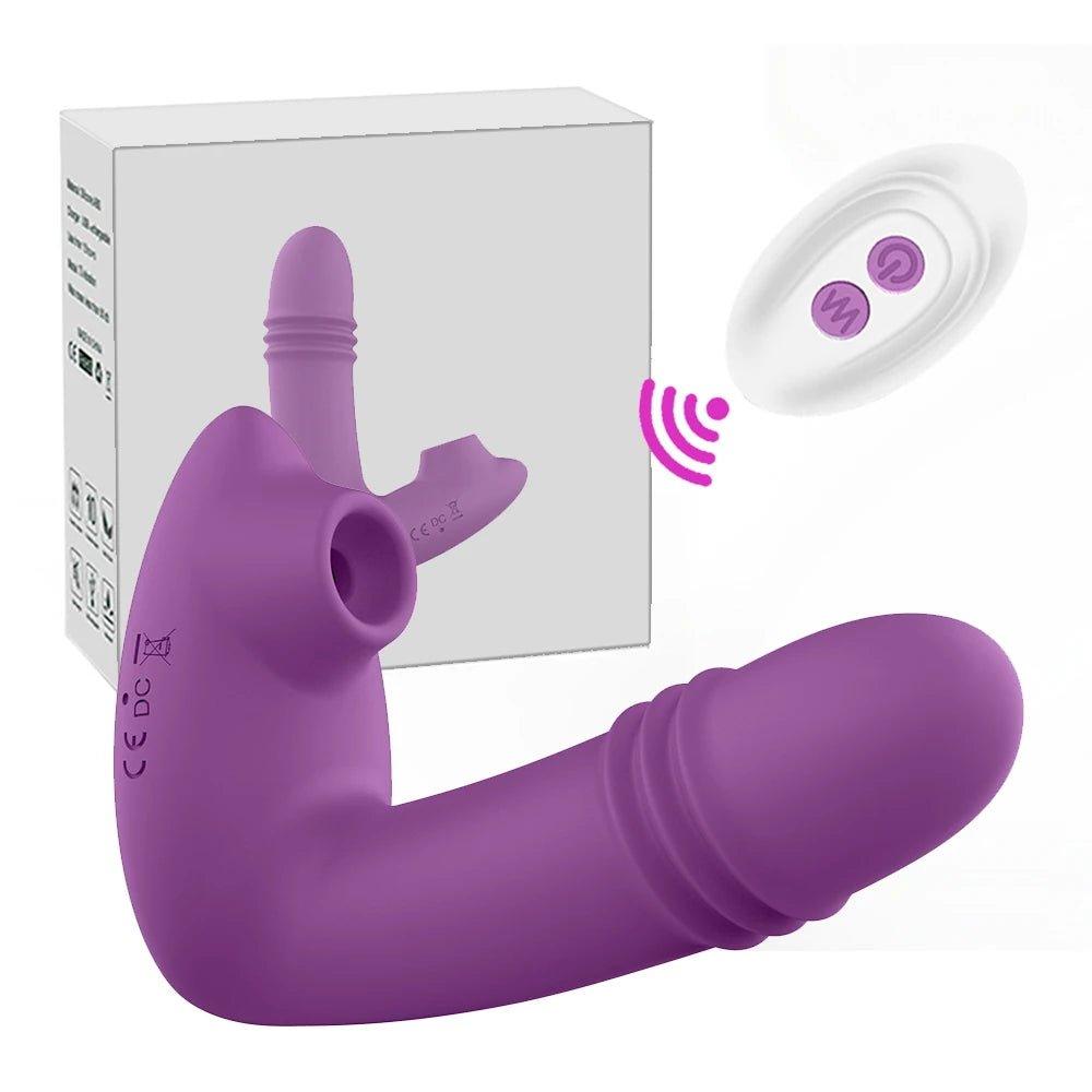 Wearable Sucking Vibrator | Hands-Free Clitoral Suction Stimulator Seductiva Wearable Sucking Vibrator | Hands-Free Clitoral Suction Stimulator Seductiva