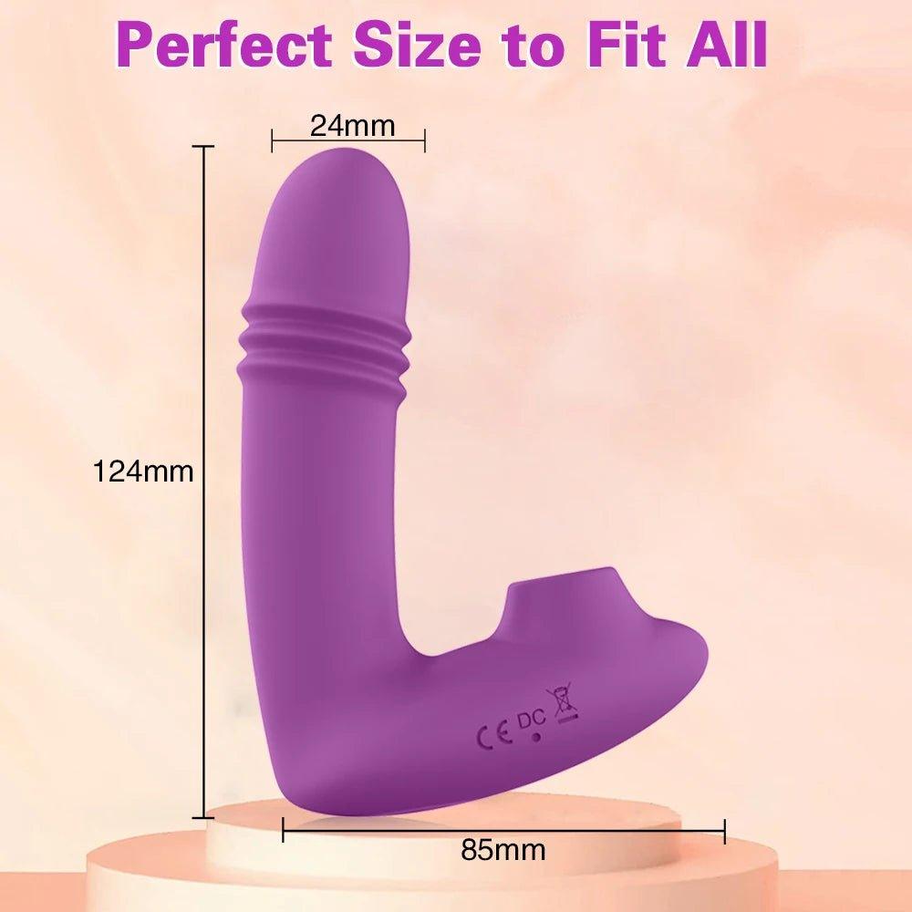 Wearable Sucking Vibrator | Hands-Free Clitoral Suction Stimulator Seductiva Wearable Sucking Vibrator | Hands-Free Clitoral Suction Stimulator Seductiva