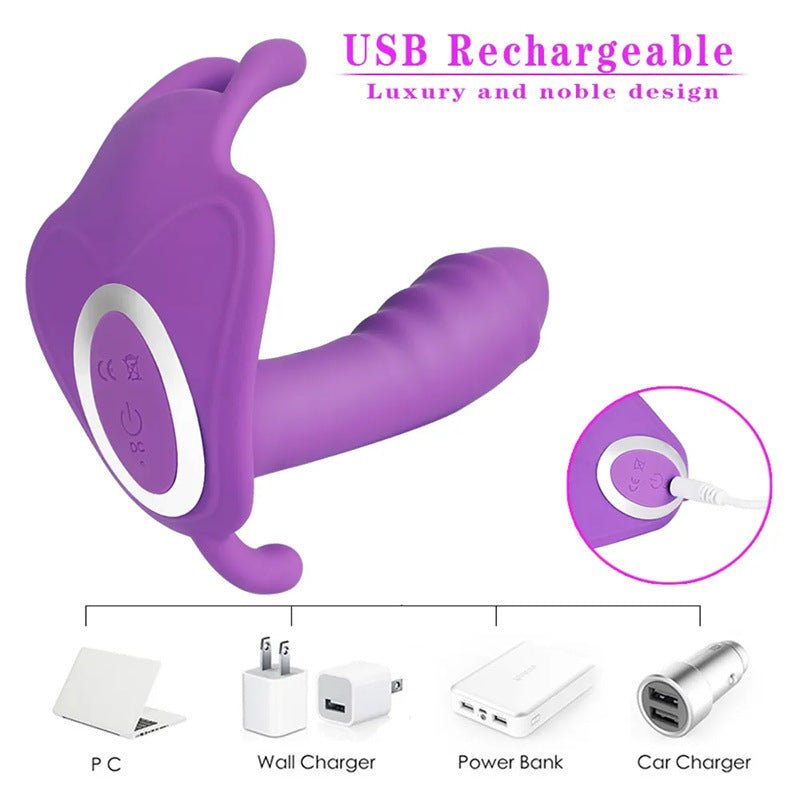 Close-up of smooth silicone prostate toy